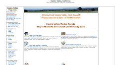 Desktop Screenshot of castrovalleypage.com